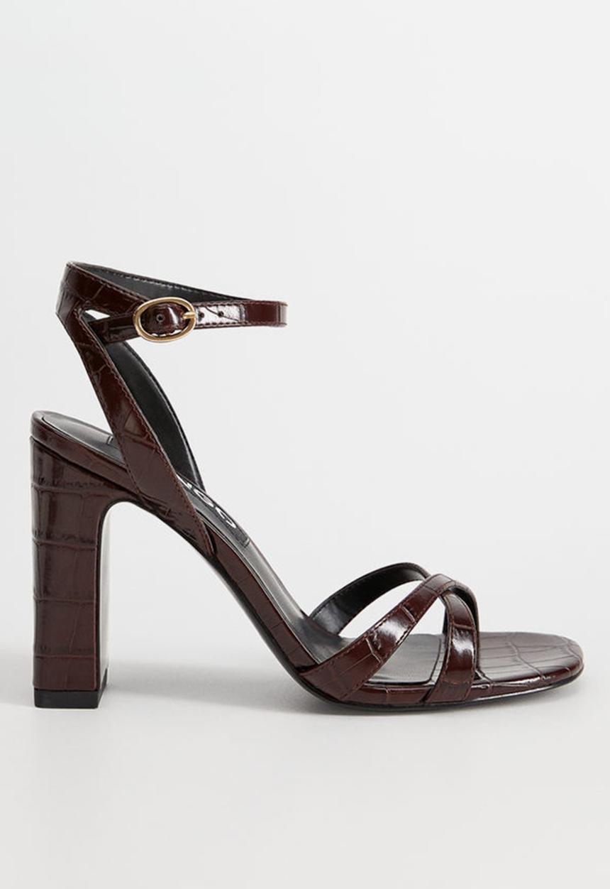 MANGO - Heaven heel - dark red