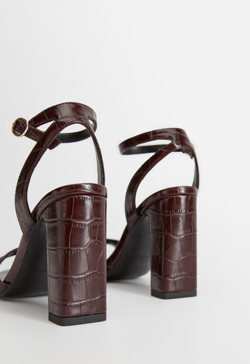 MANGO - Heaven heel - dark red