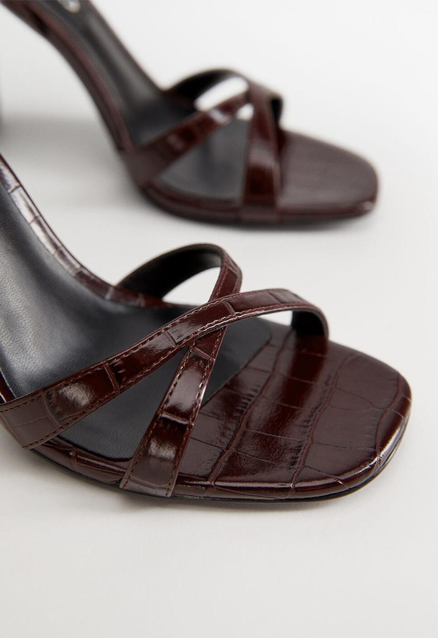 MANGO - Heaven heel - dark red