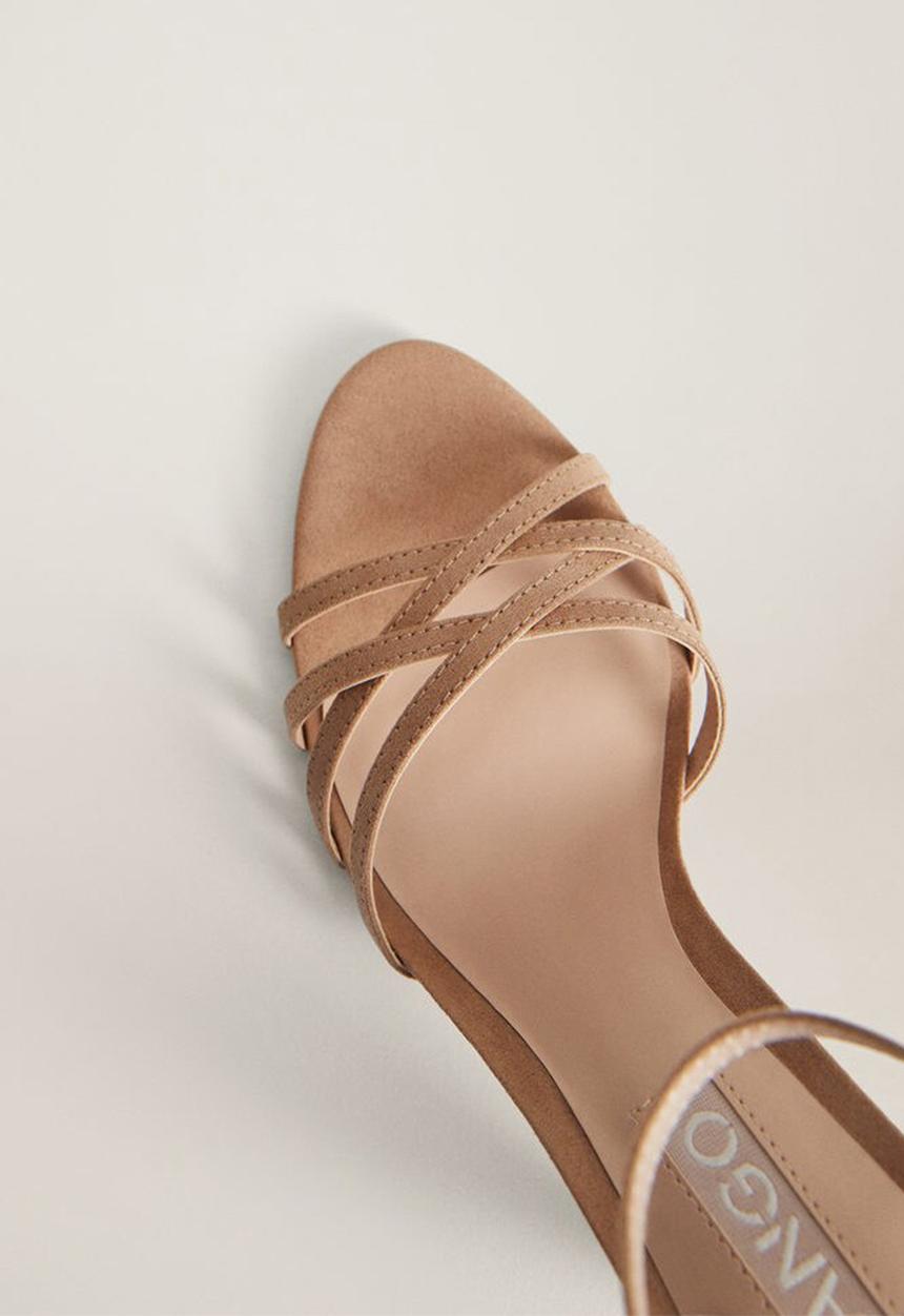 MANGO - Orca heel - medium brown