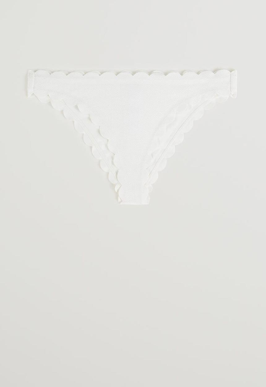 MANGO - Ondi bikini bottom - white