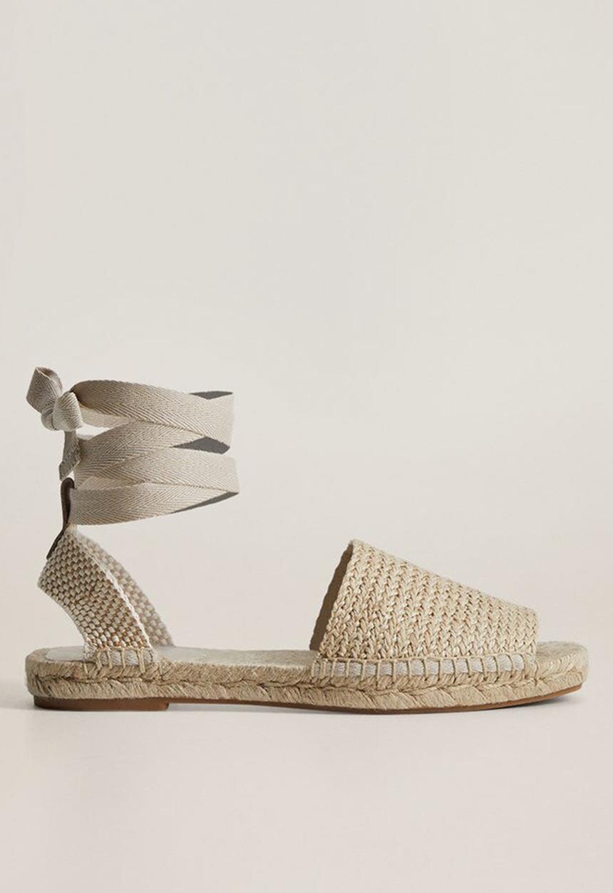 MANGO - Natural espadrille - light beige