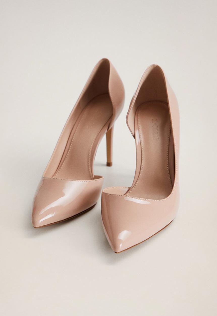 MANGO - Audrey heel - light pastel pink