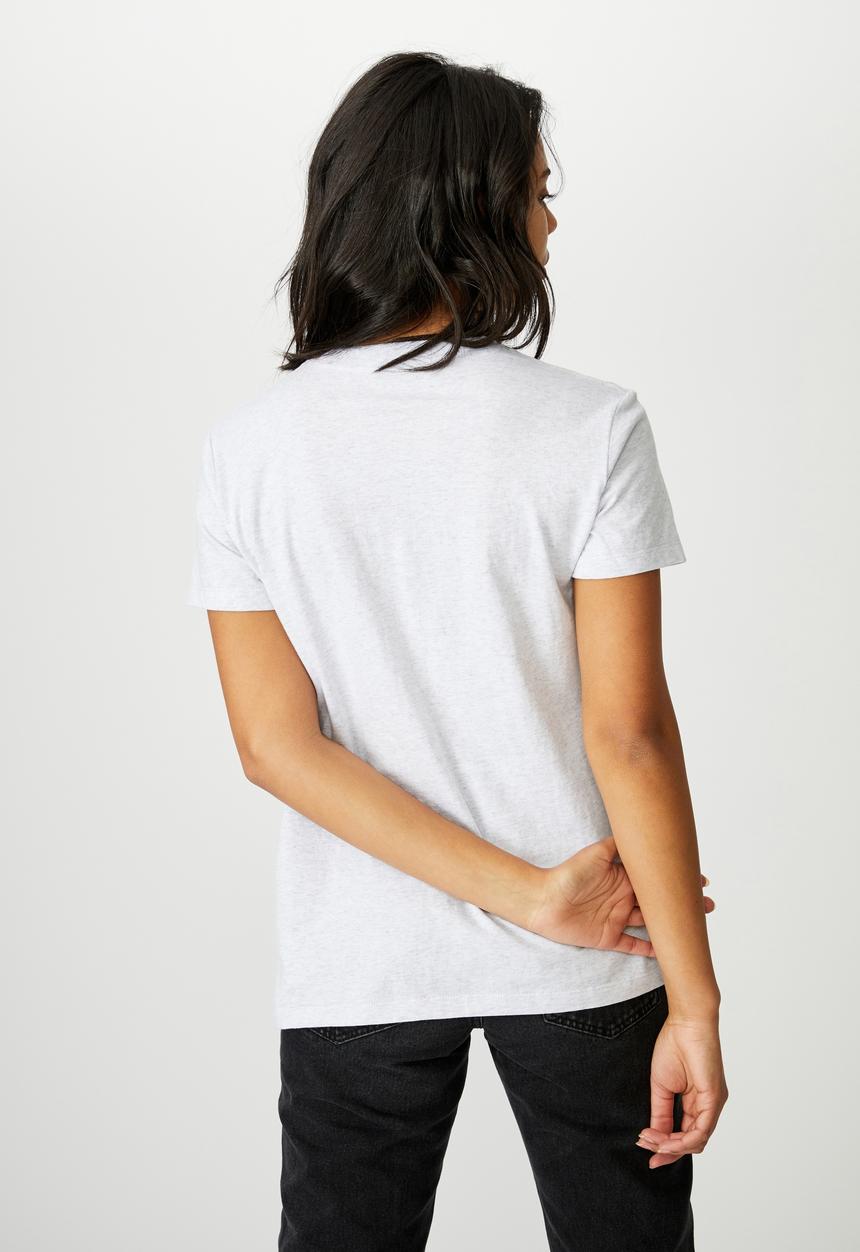 Cotton On - Classic slogan T-shirt - grey