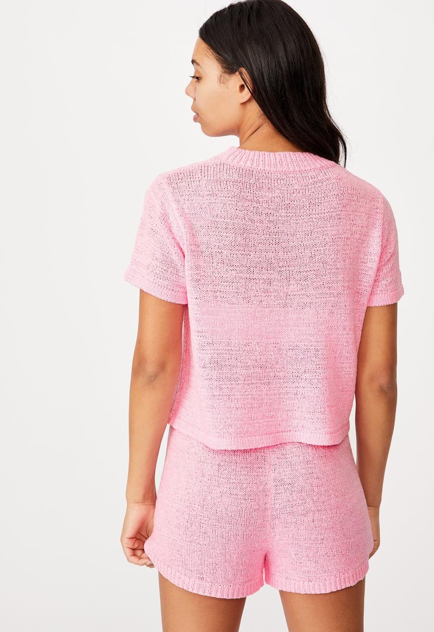 Cotton On - Summer lounge short -strawberry