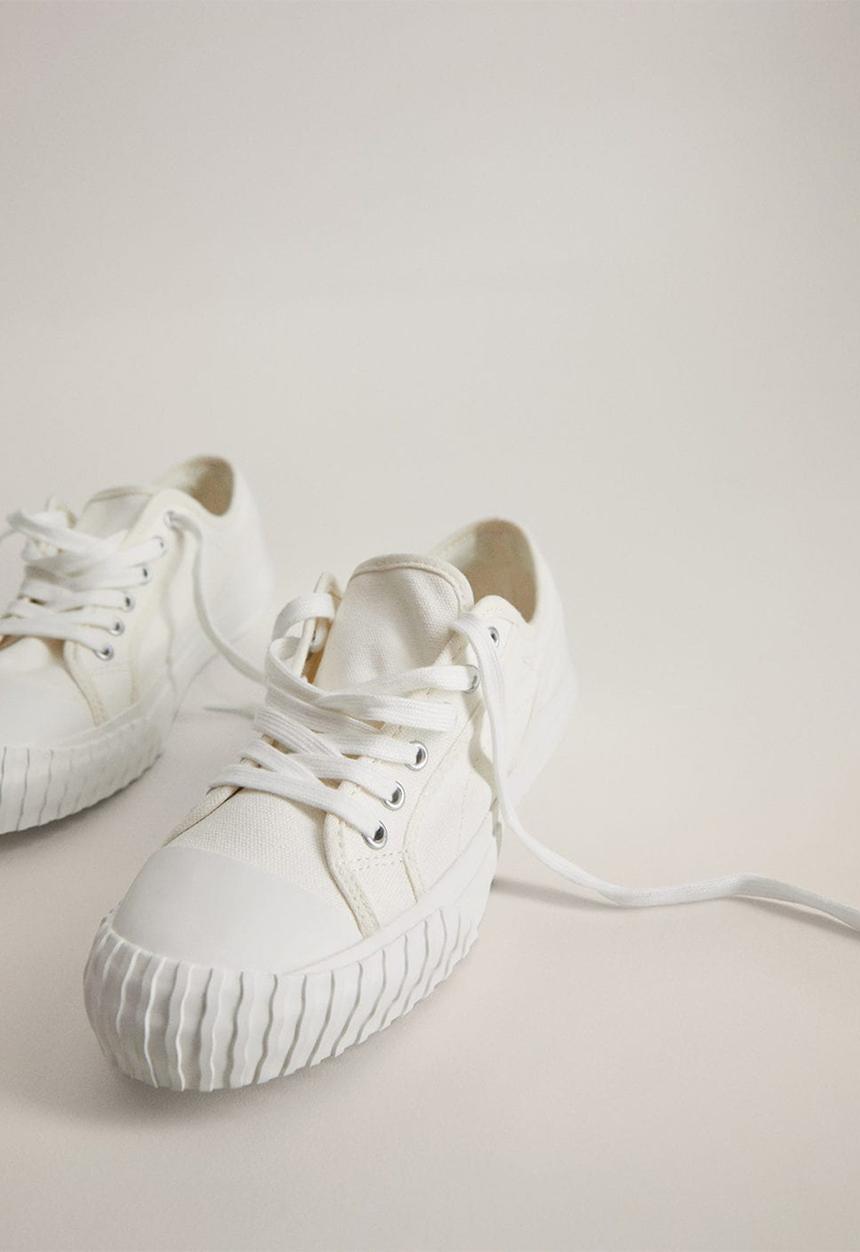 MANGO - Seoul sneaker - natural