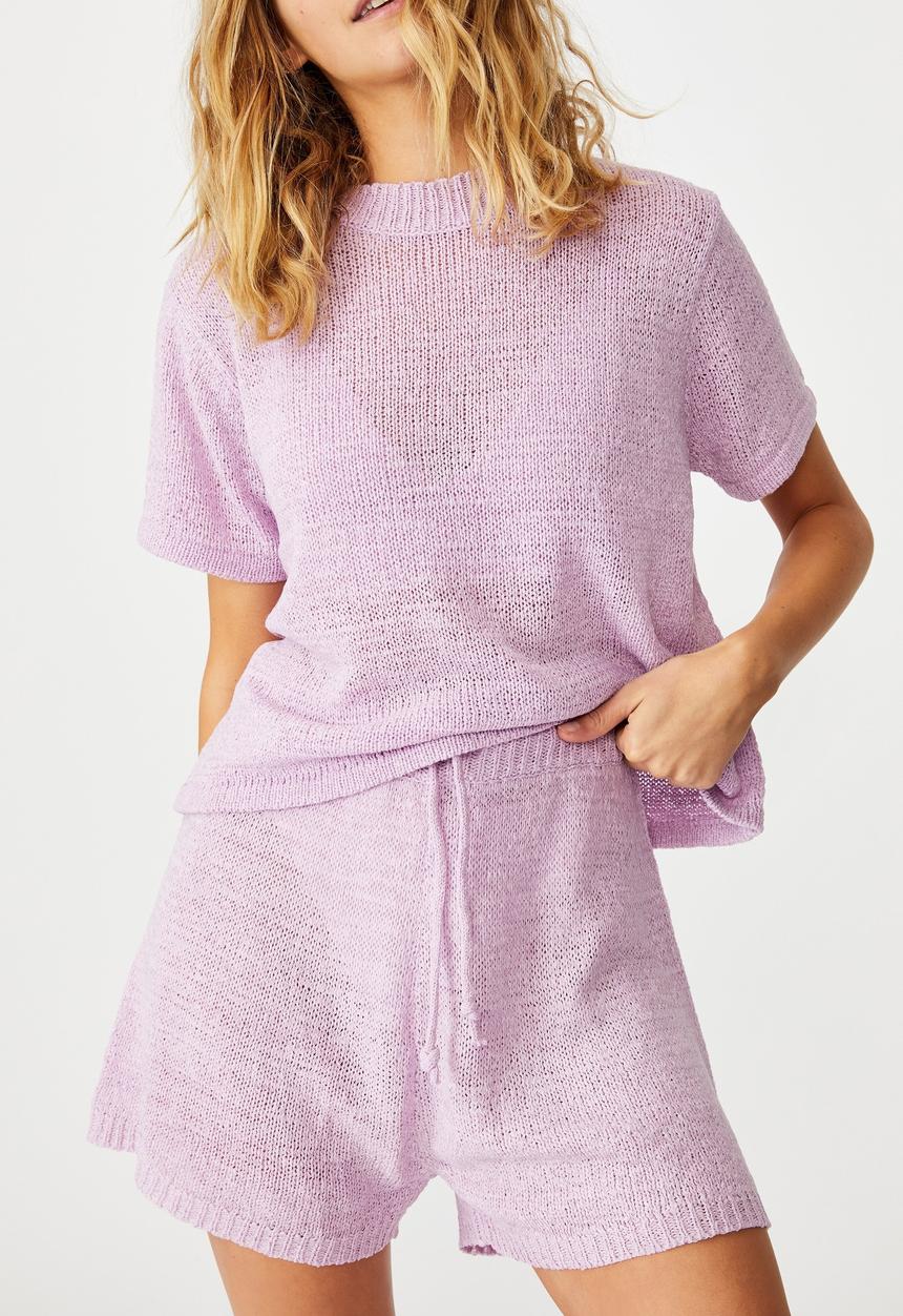 Cotton On - Summer lounge short -orchid