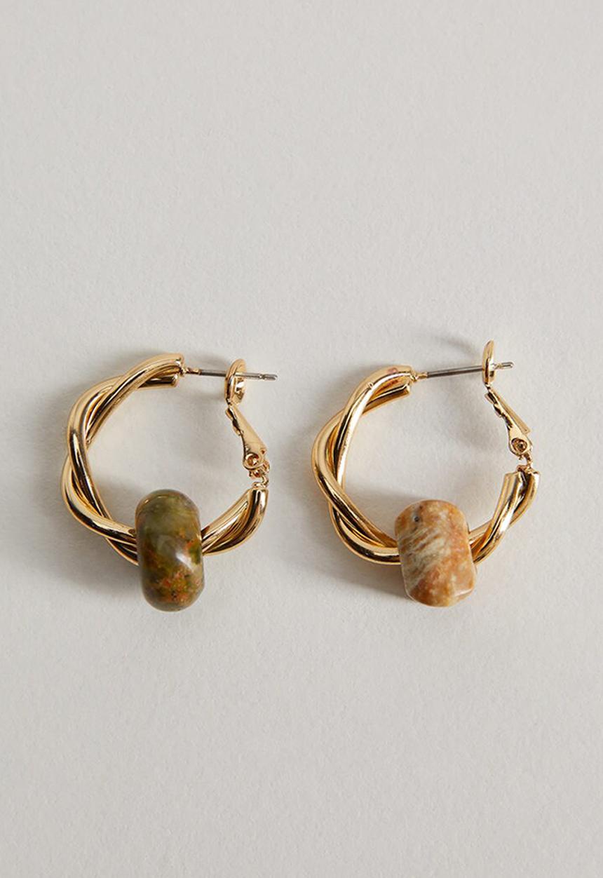 MANGO - Soren earrings - gold