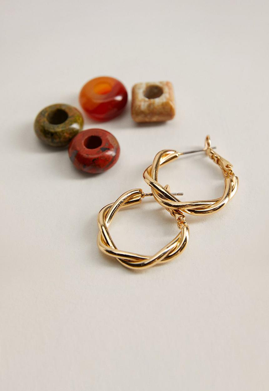 MANGO - Soren earrings - gold