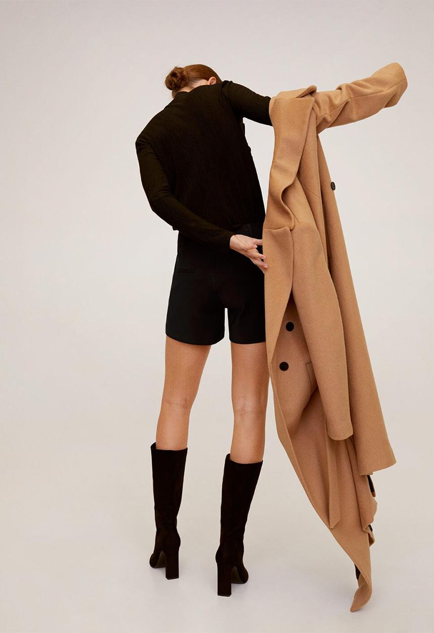 MANGO - Shorts nina - black