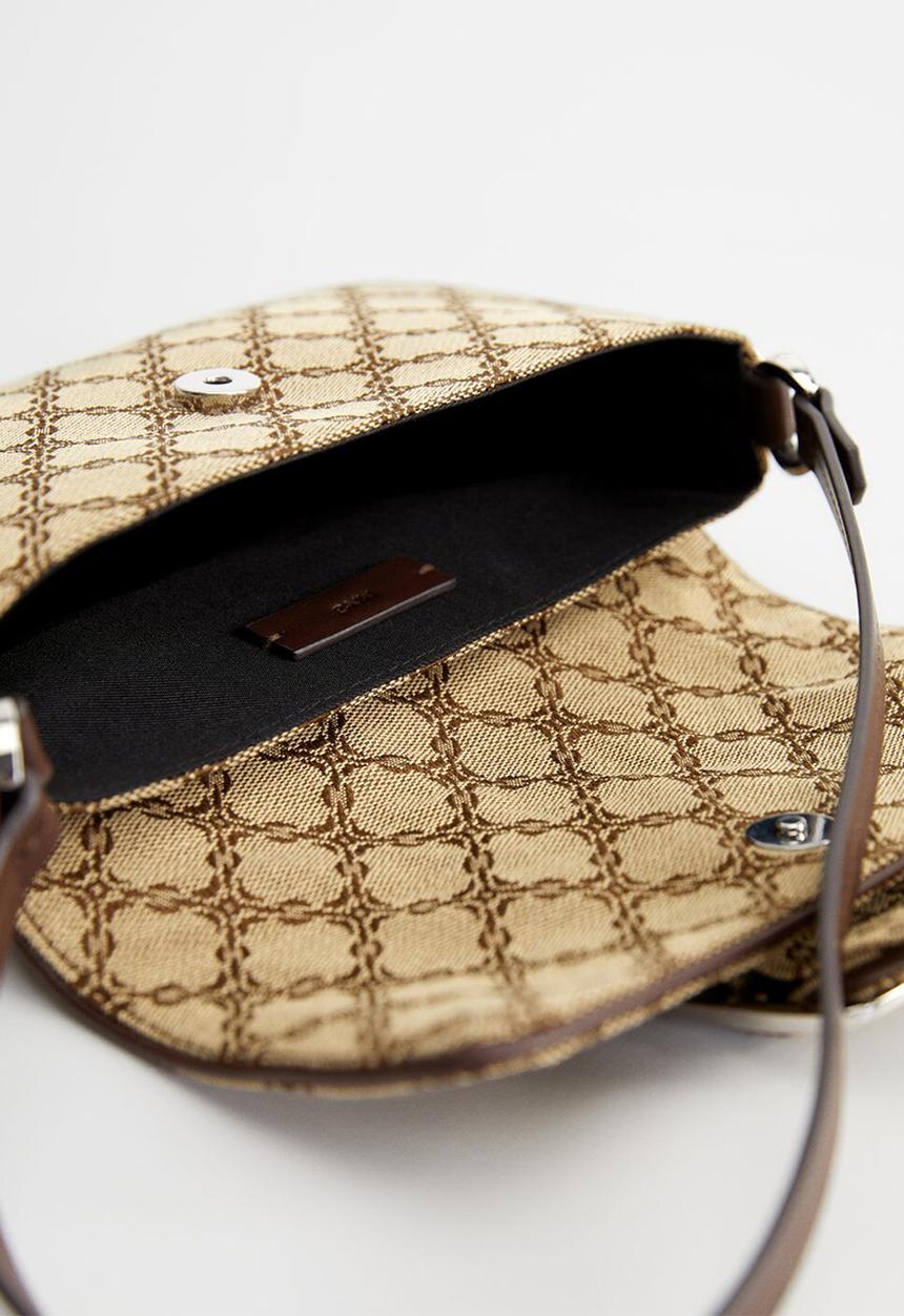 MANGO - Rioja bag - beige