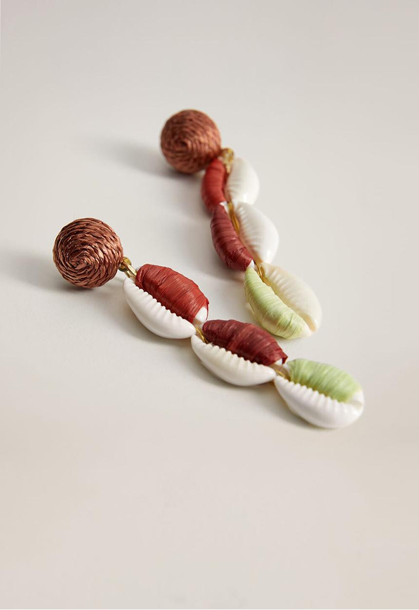 MANGO - Waikiki earrings - multi