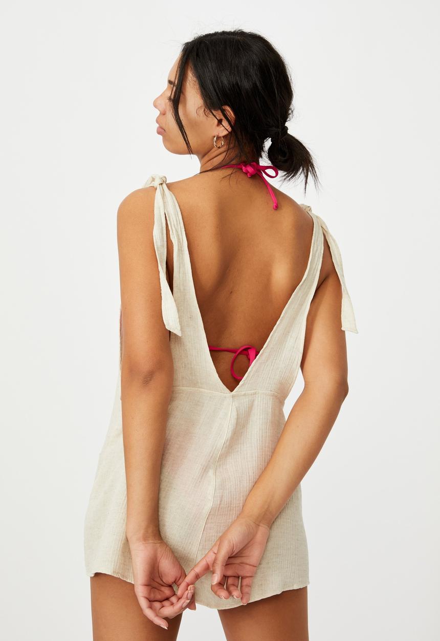 Cotton On - Beach playsuit - neutral