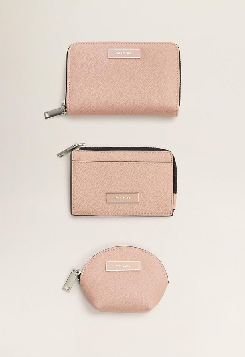 MANGO - Badu purse - light pastel pink