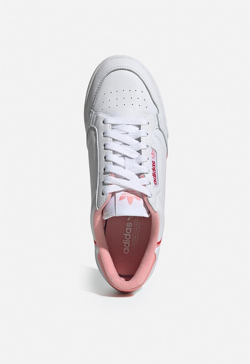 adidas Originals - Continental 80 - white/glow pink