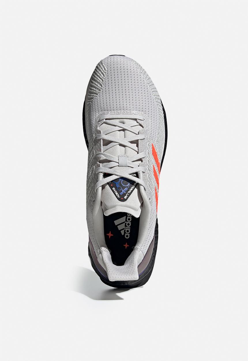 adidas Performance - Solar boost st 19 - grey one / solar red / cloud white
