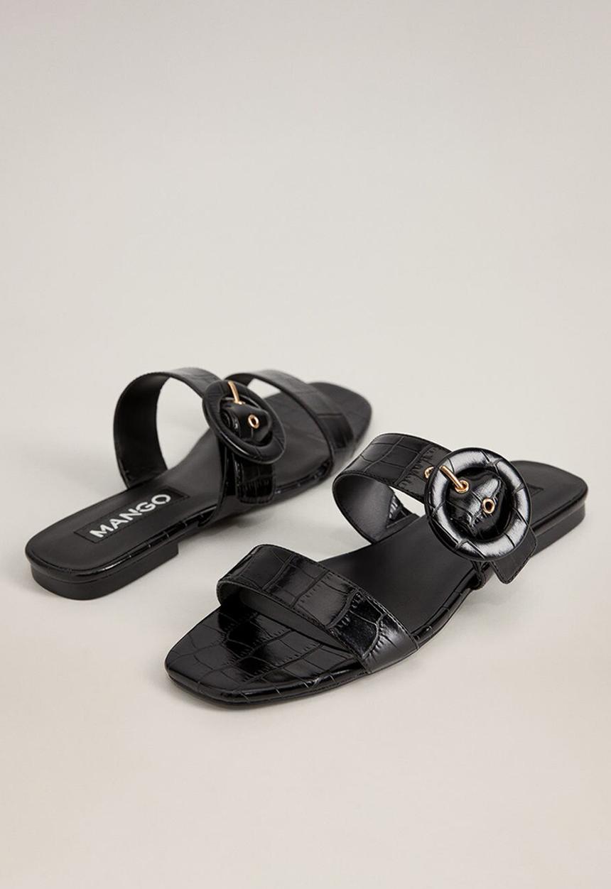 MANGO - Basilia sandal - black