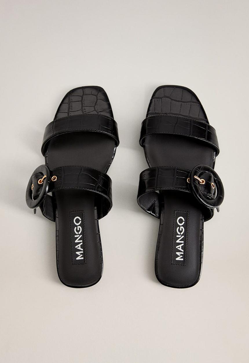 MANGO - Basilia sandal - black