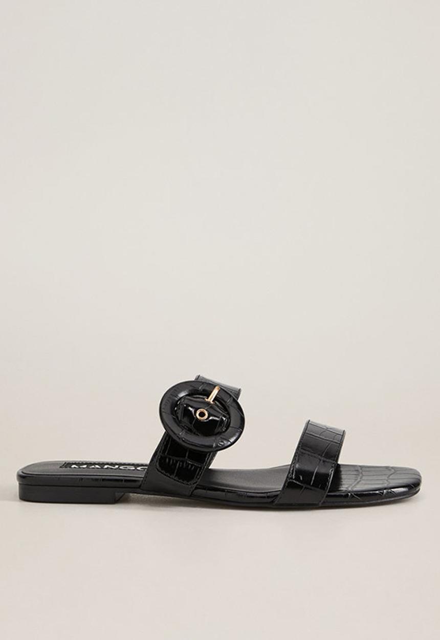 MANGO - Basilia sandal - black