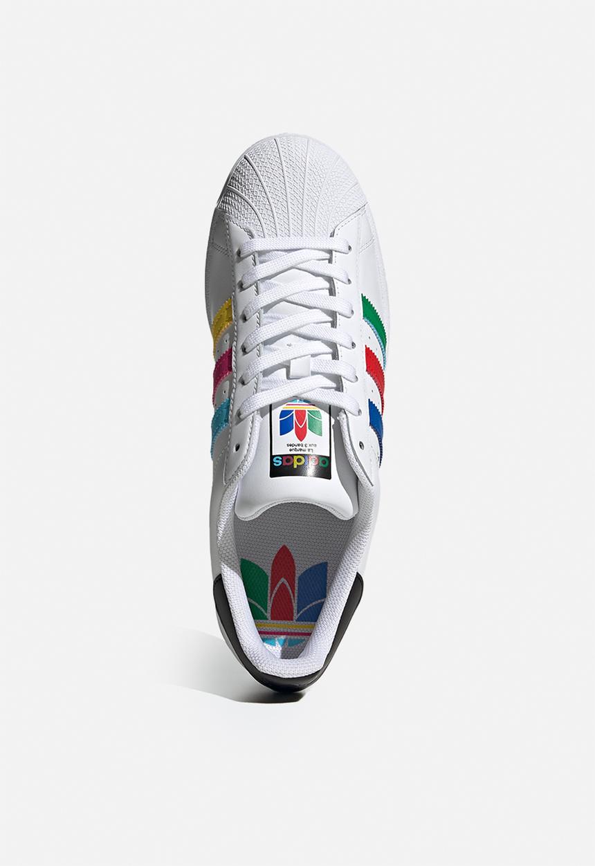 adidas Originals - Superstar - ftwr white/green/core black