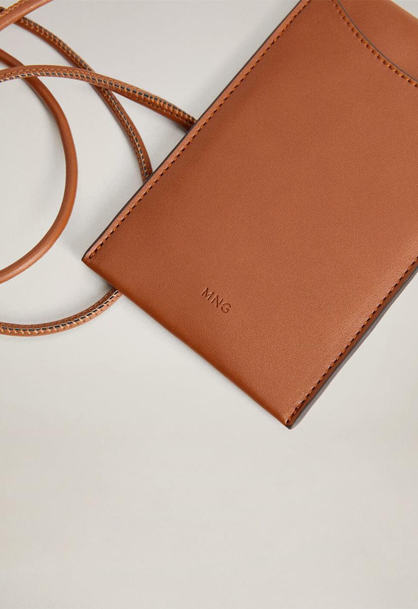 MANGO - Siena bag - medium brown