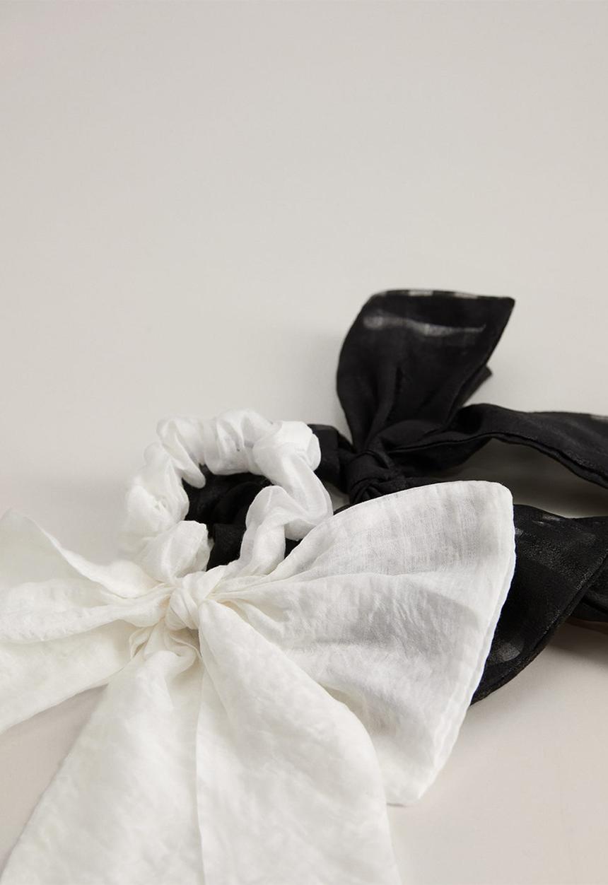 MANGO - Lazo hairbands - natural