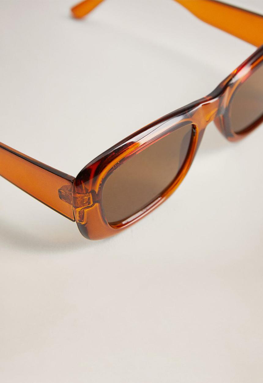 MANGO - Cassie sunglasses - rust & copper