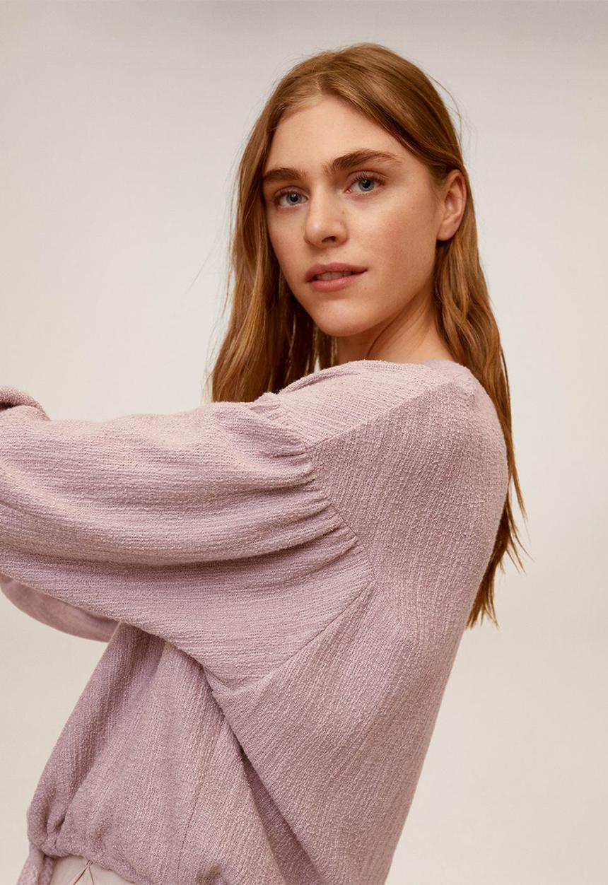 MANGO - Rusi sweatshirt - purple