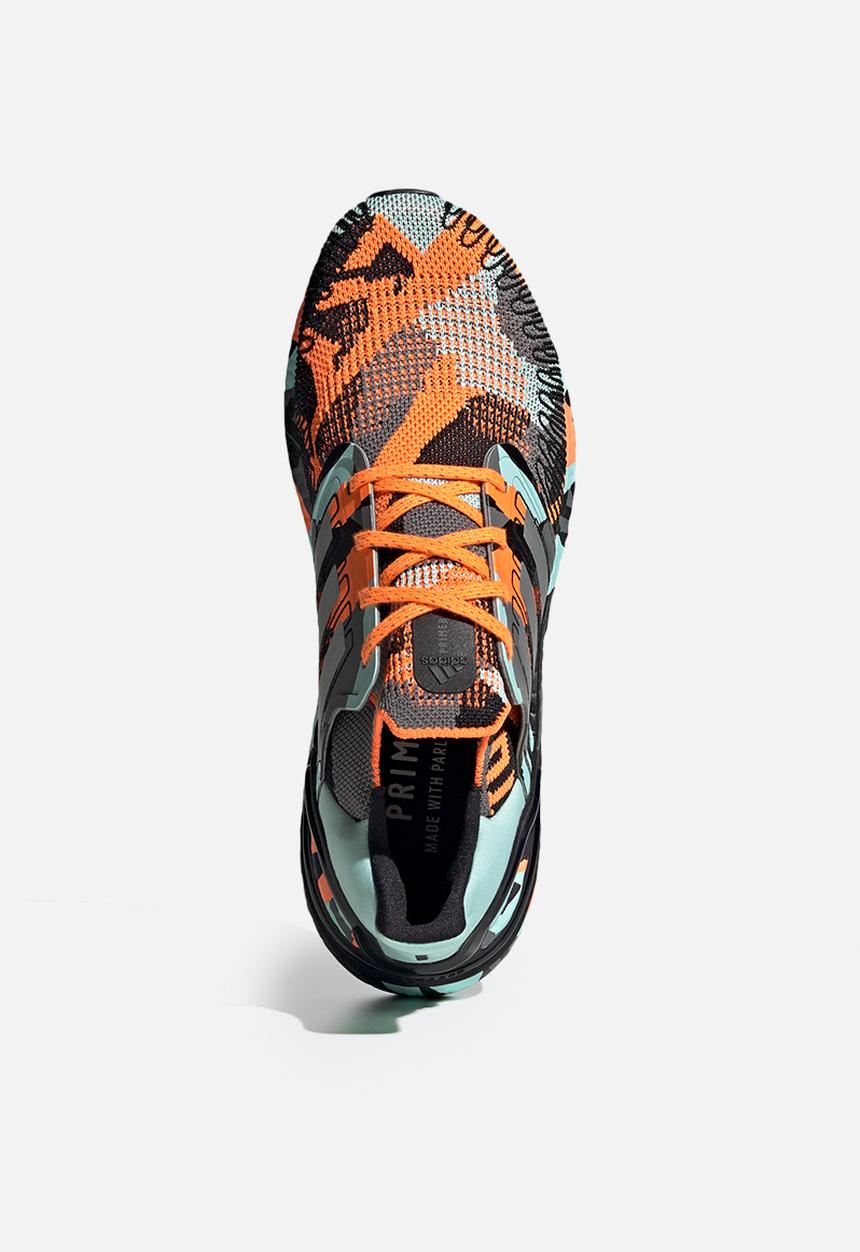 adidas gazelle silver green womens adidas Ultraboost 22 Shoes - Men's - Core Black / Turbo / Flash Orange main image 0