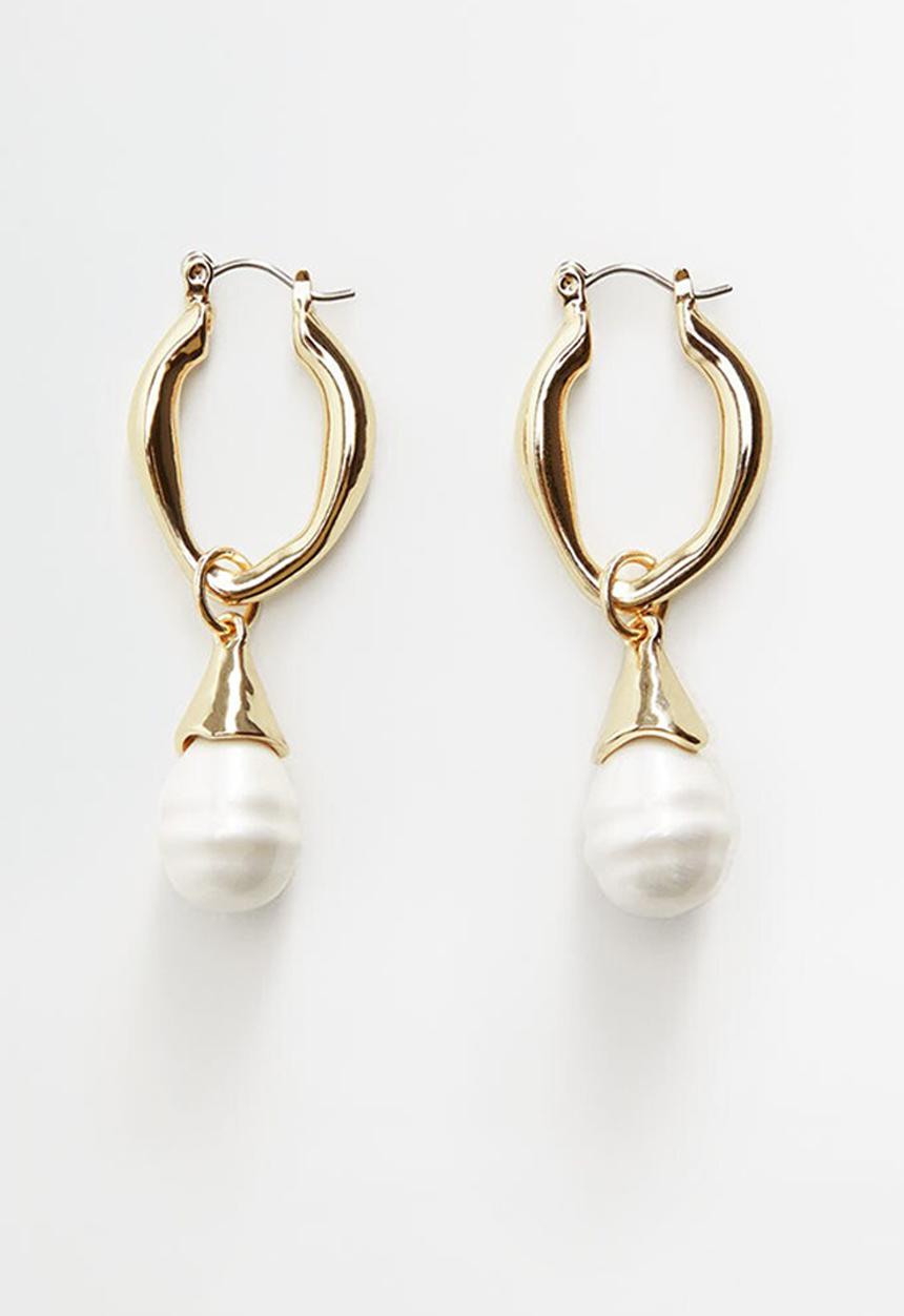 MANGO - Gisele earrings - gold