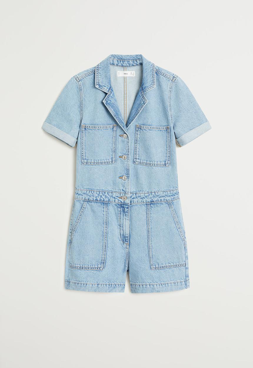 MANGO - Marta playsuit - blue