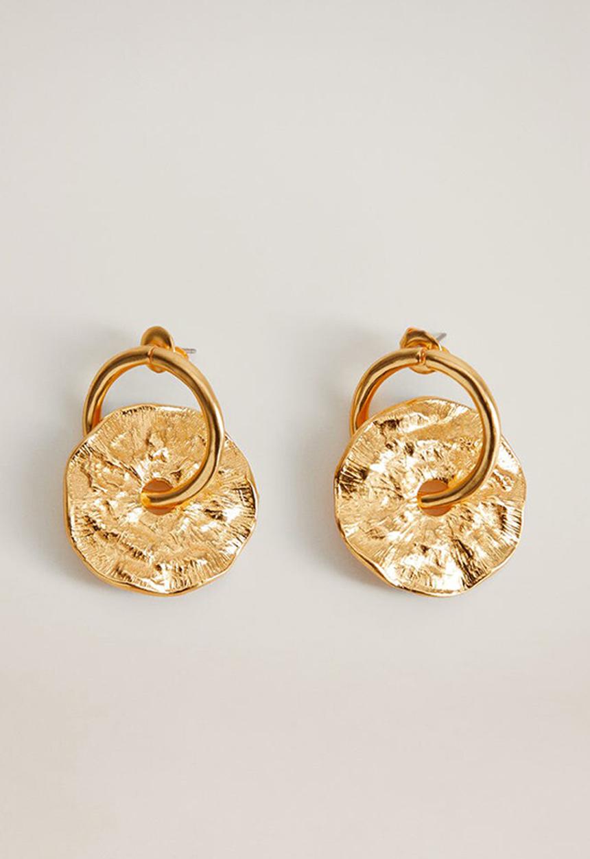 MANGO - Angelien earrings - gold