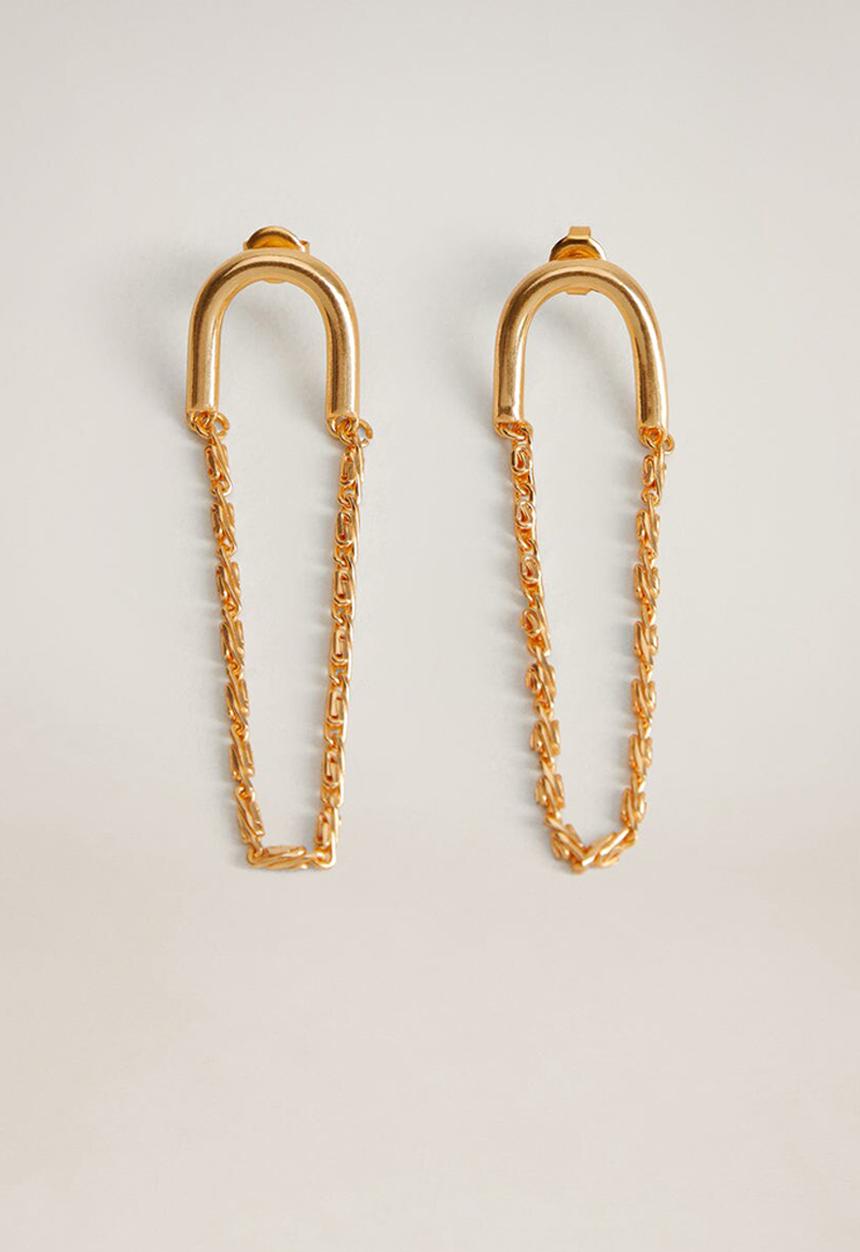 MANGO - Mirjan earrings - gold