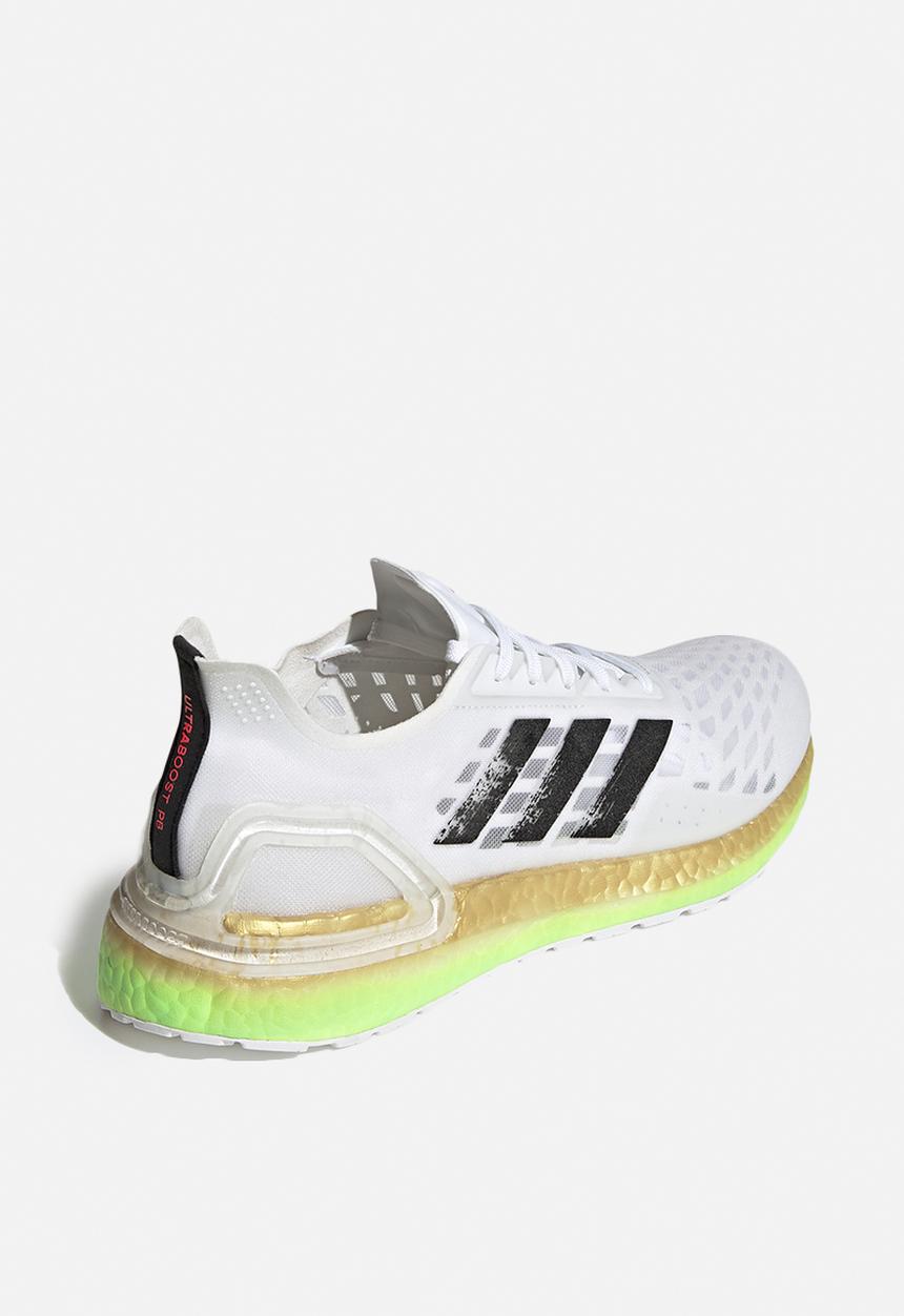 adidas Performance - UltraBOOST pb - ftwr white/core black/signal green