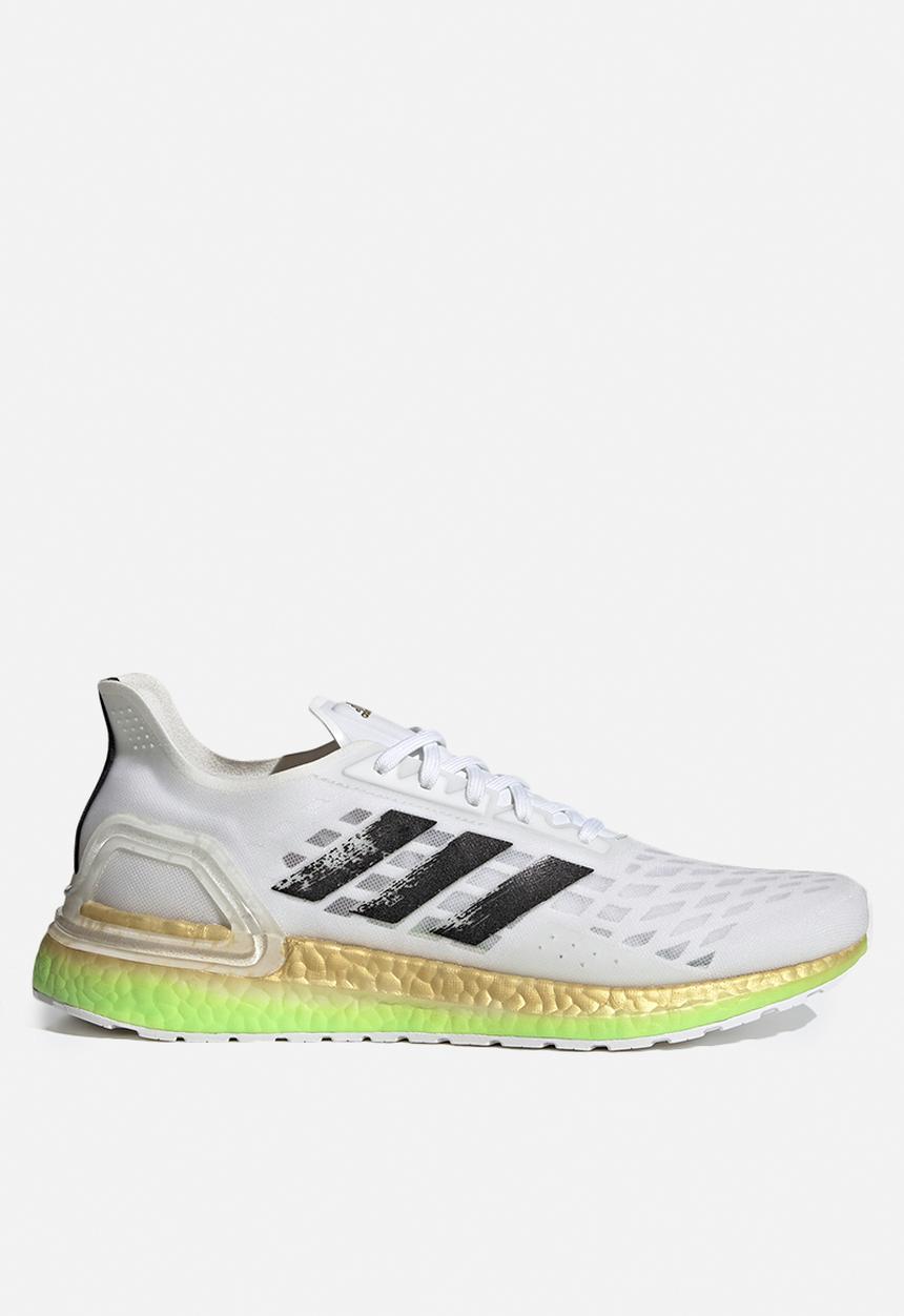 adidas Performance - UltraBOOST pb - ftwr white/core black/signal green