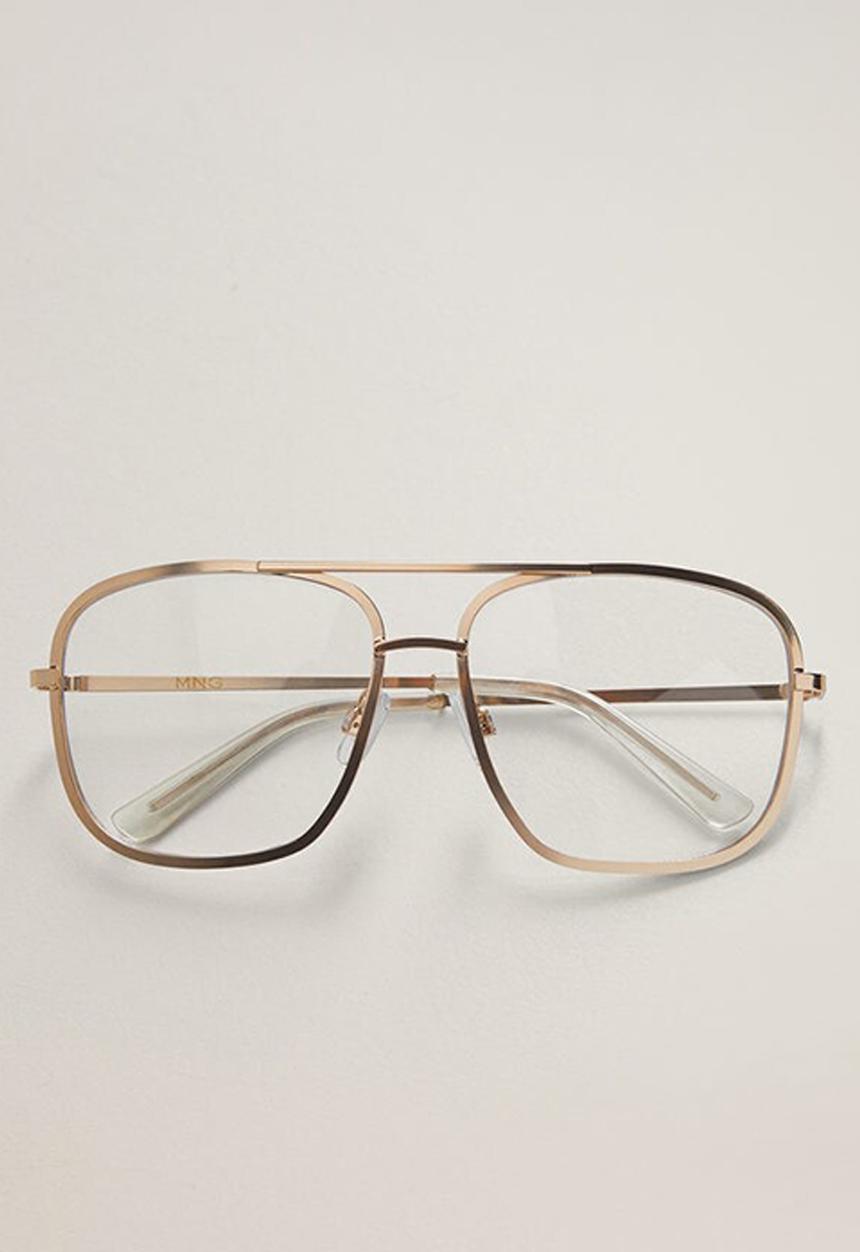 MANGO - Optical sunglasses - gold