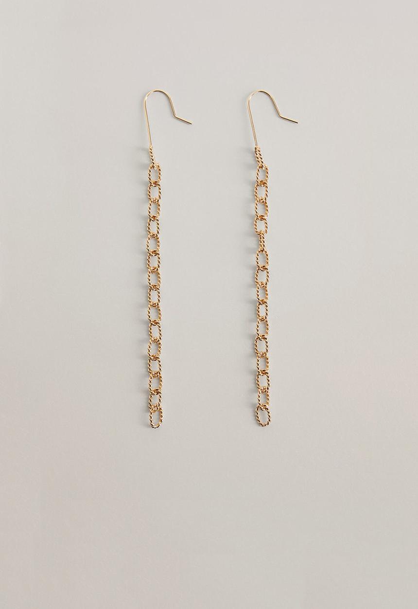 MANGO - Britta earrings - gold