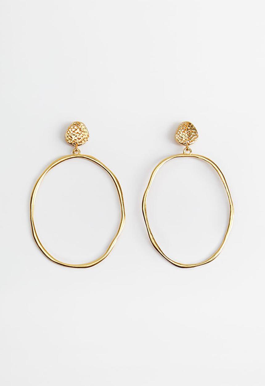 MANGO - Earrings mina - gold