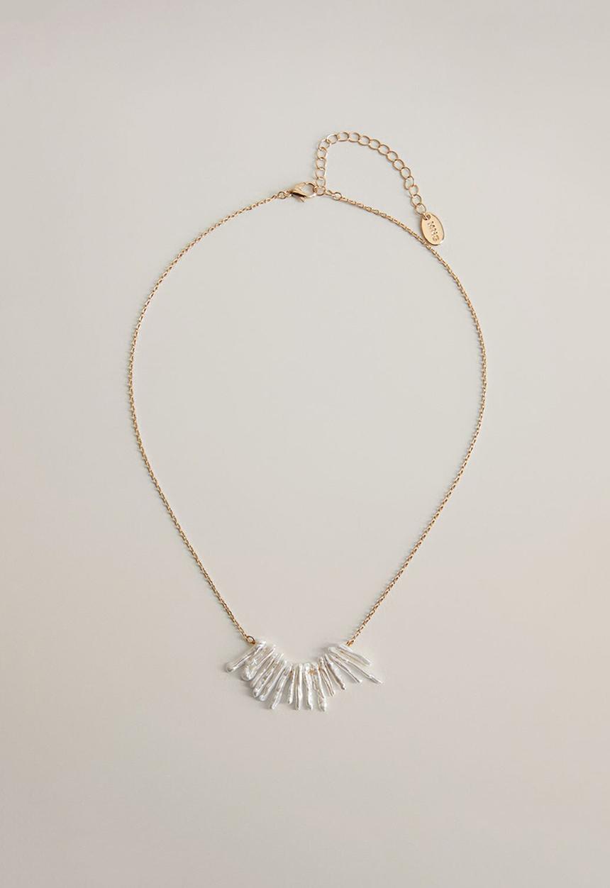 MANGO - Clemens necklace - gold