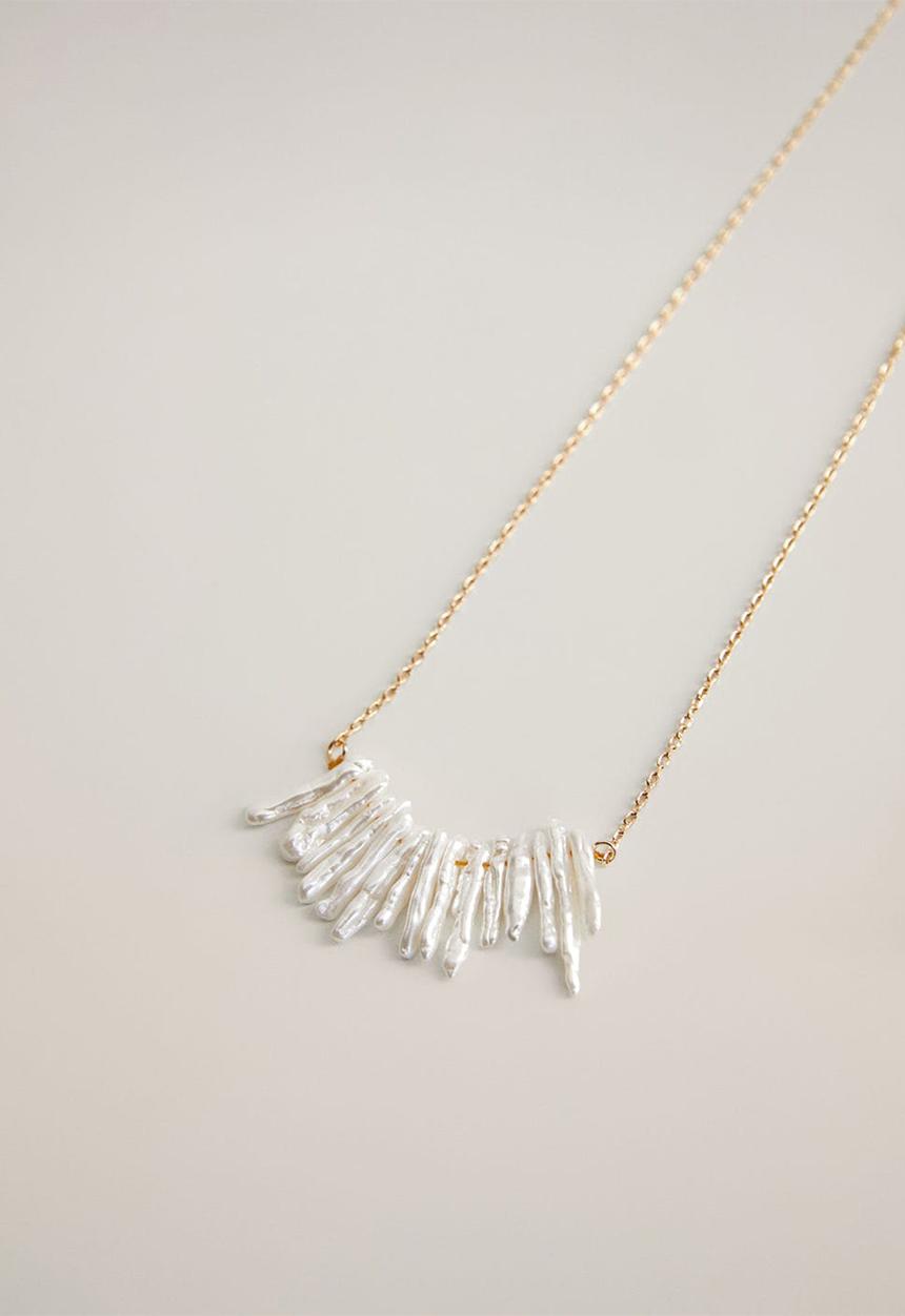 MANGO - Clemens necklace - gold