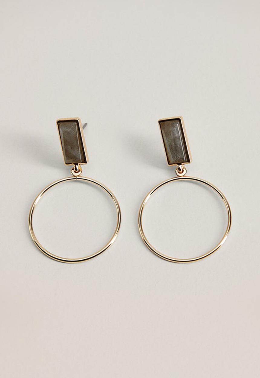 MANGO - Anahulu earrings - gold