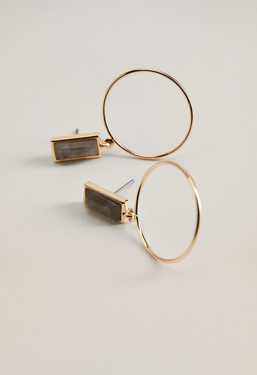 MANGO - Anahulu earrings - gold