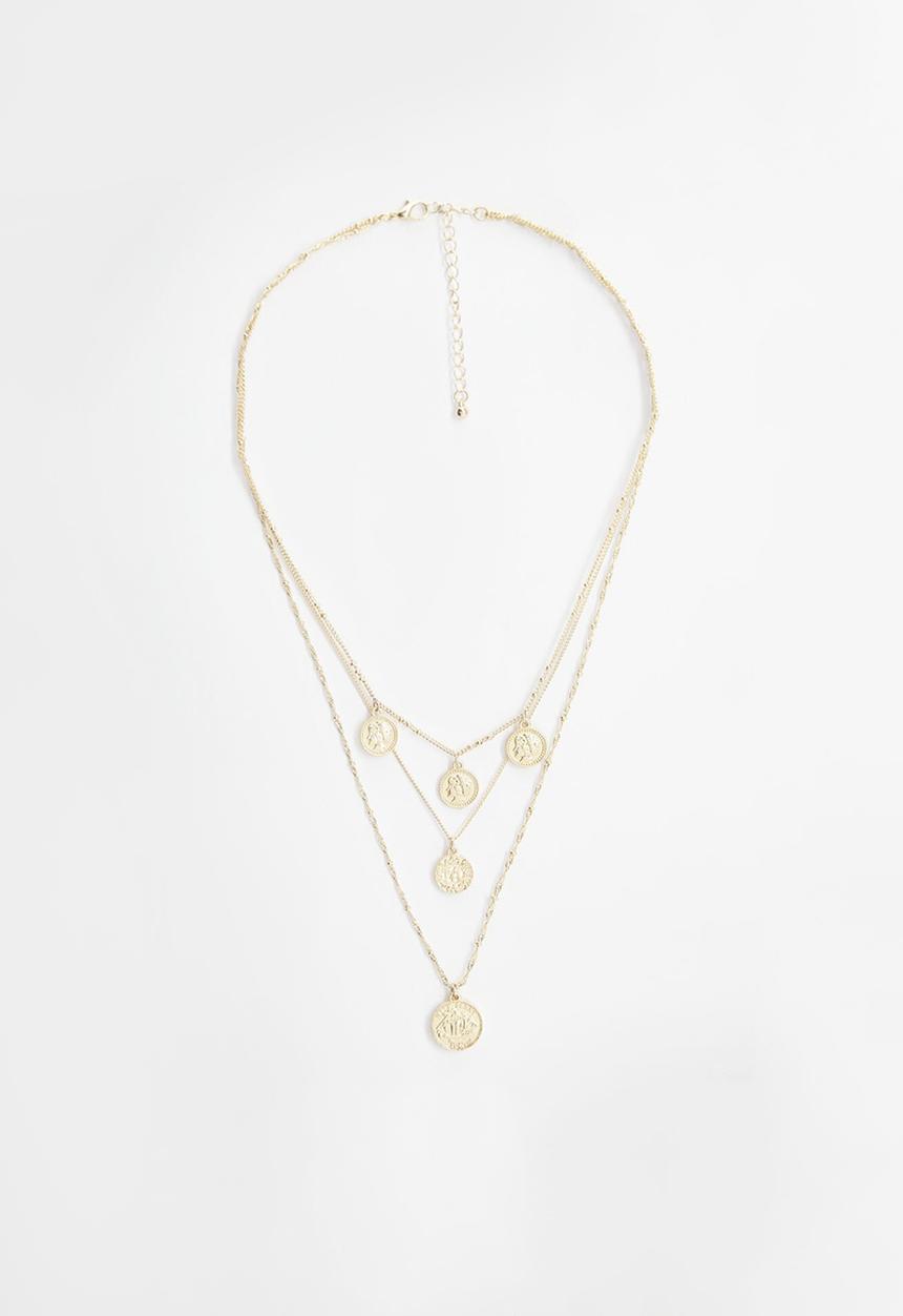 MANGO - Claire necklace - gold