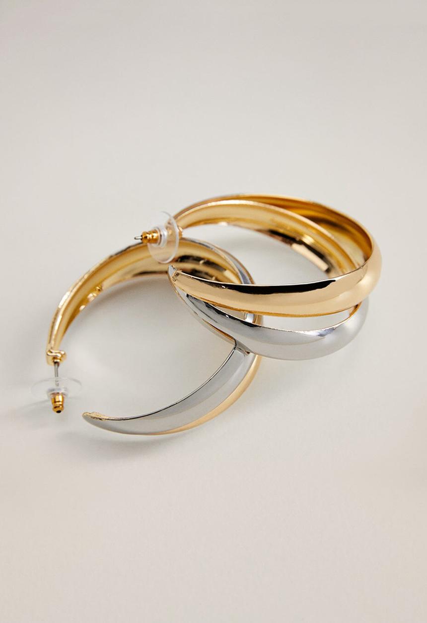 MANGO - Agneta earrings - gold