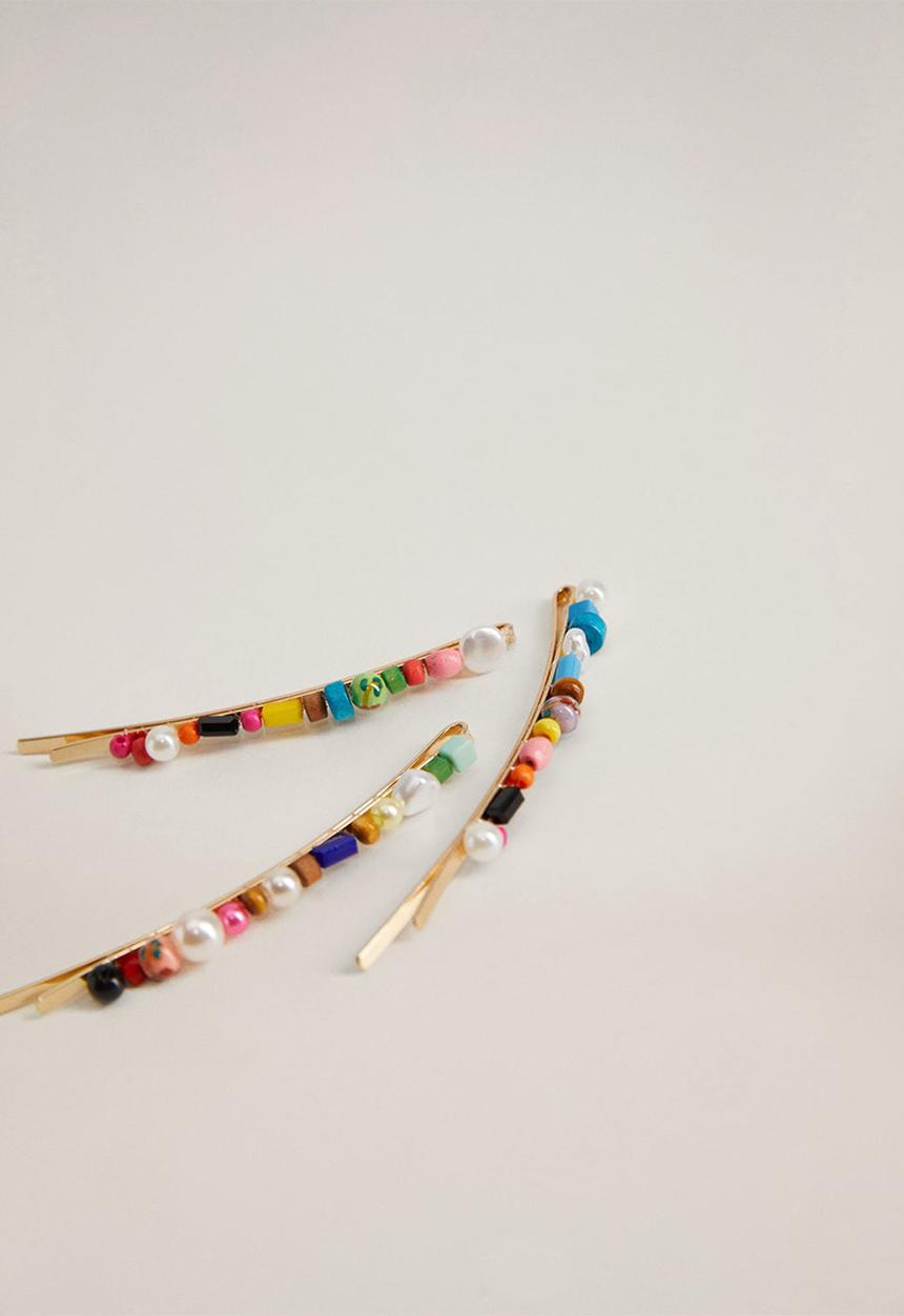 MANGO - Kiwano hairclip - multi