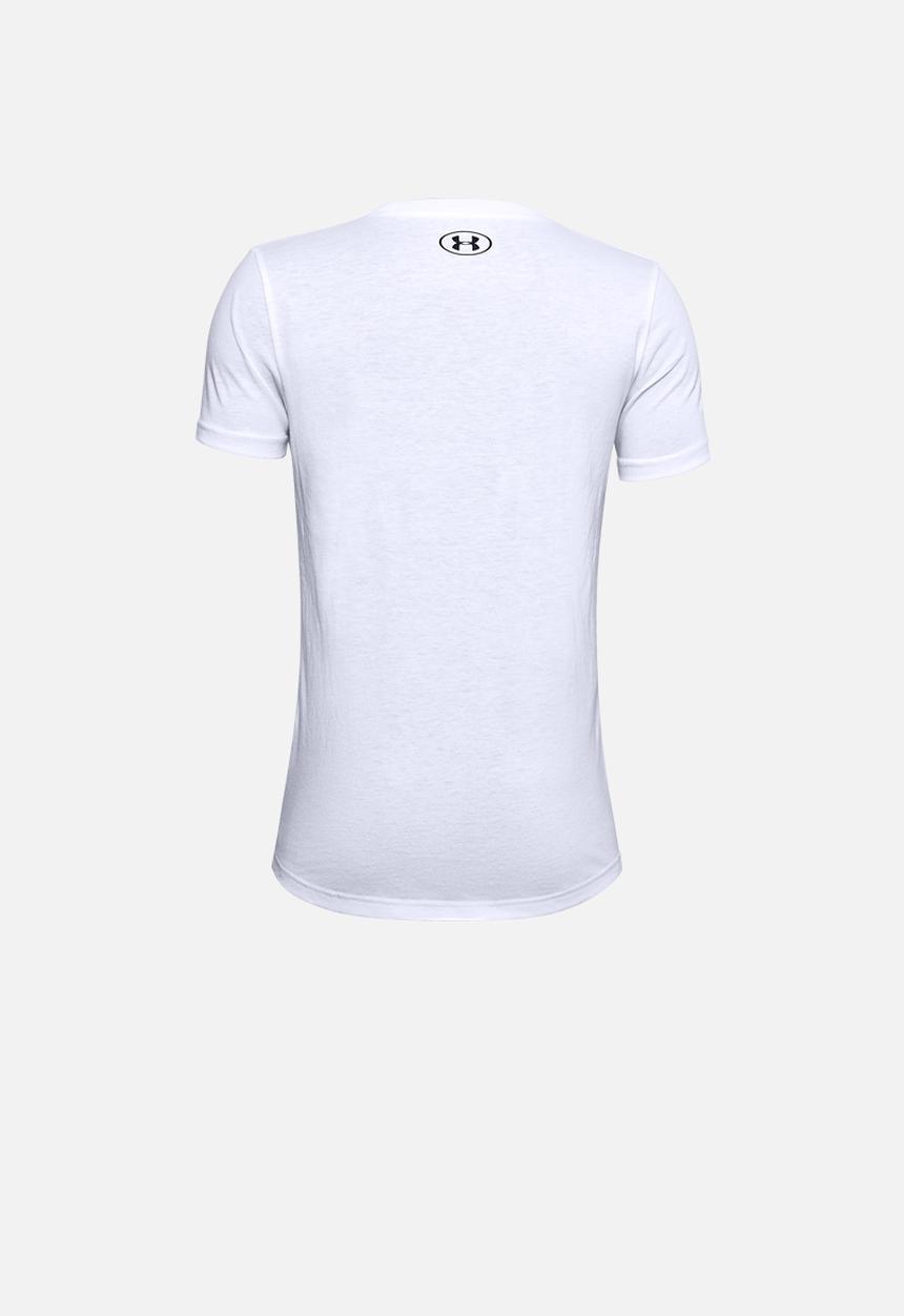 Under Armour - Sportstyle logo short sleeve T-shirt - white