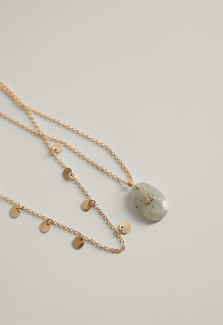 MANGO - Lae necklace - gold