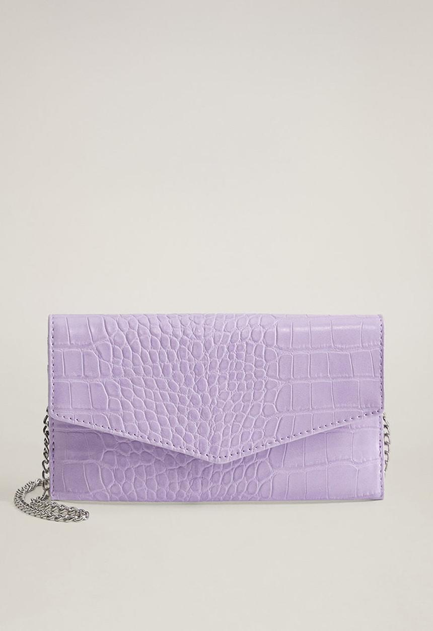 MANGO - Agustin wallet - light pastel purple