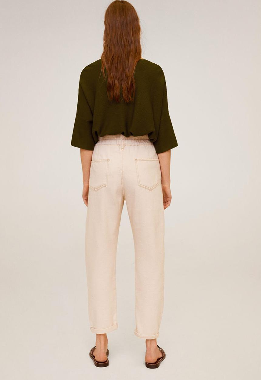 MANGO - Ines sweat top - khaki 