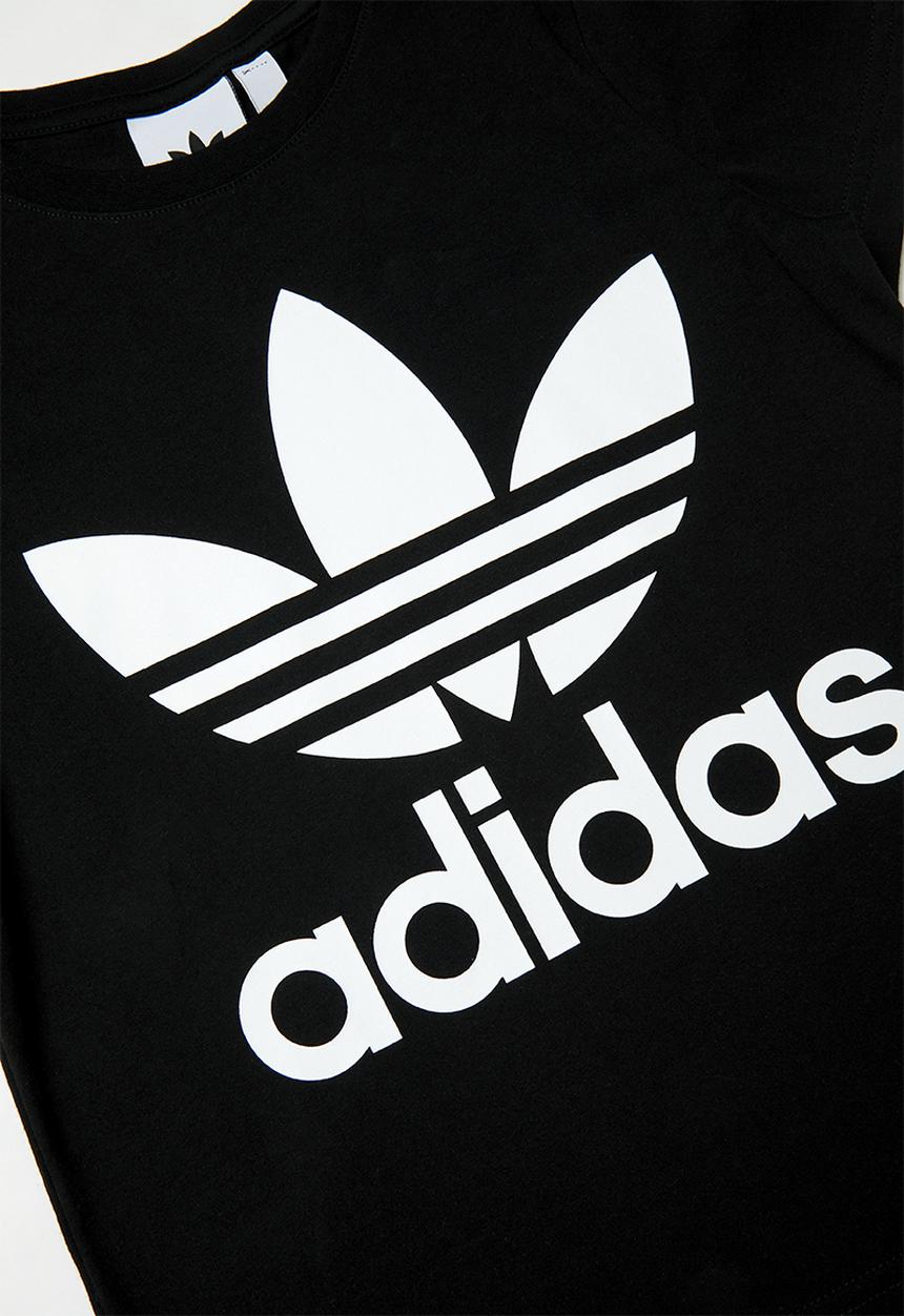 adidas Originals - Boys trefoil tee - black